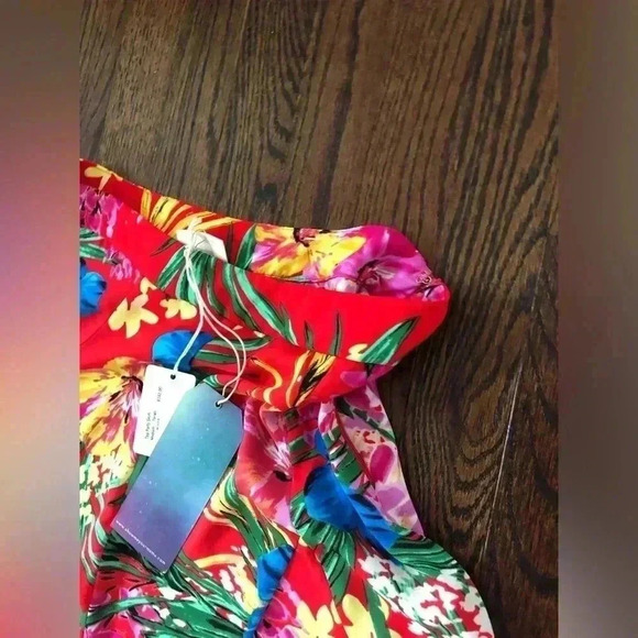 Show Me Your Mumu Women's M Tea Party Midi Skirt in Tropical Tango - NWT!! - Picture 7 of 11